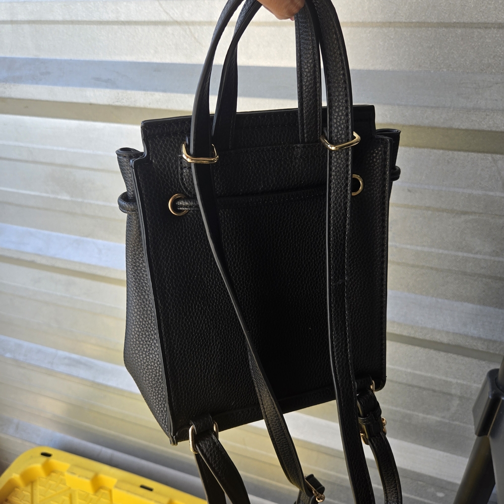 Elegant Black Tote Bag